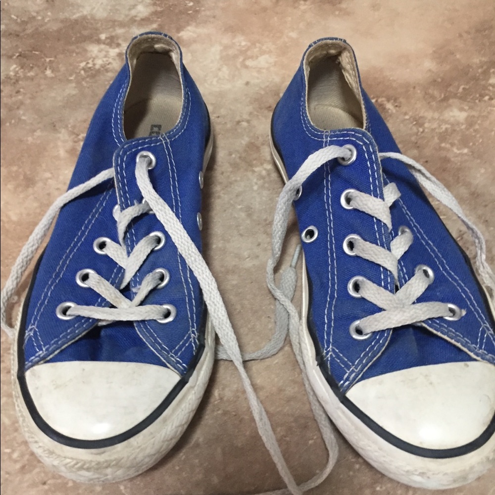 Blue Converse Shoes